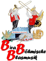 Logo: Biraböhmische Blasmusik