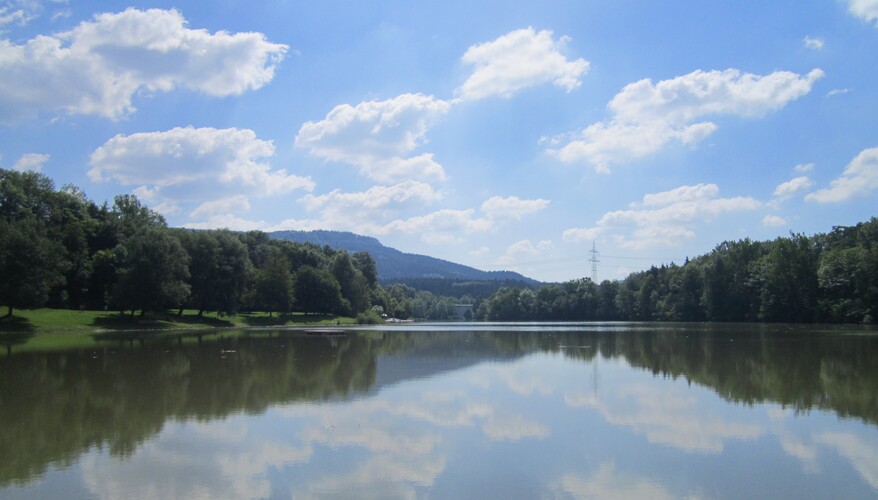 Stausee im Mai