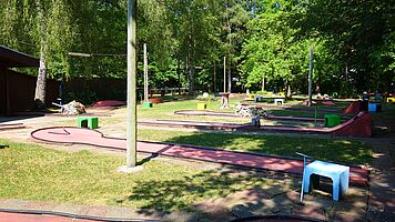 Visualisierung: Minigolfanlage