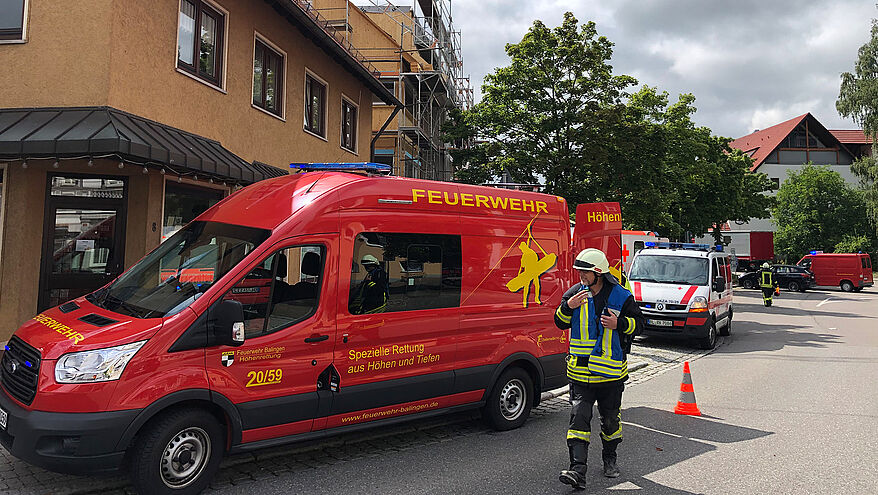 2019 | Einsatz Nr. 14 | Personenrettung, Unterstützung Höhhenrettung Balingen