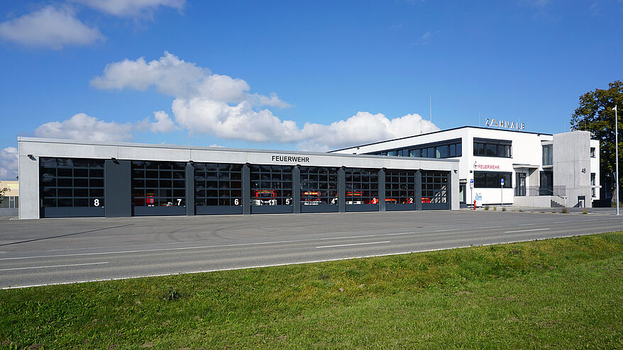 Das neue Feuerwehrgerätehaus Wellendingerstraße