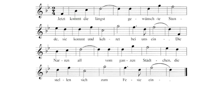 Notenblatt