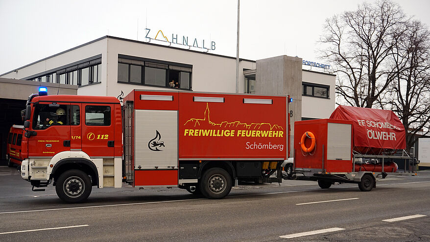 Alle Gerätschaften am neuen Standort