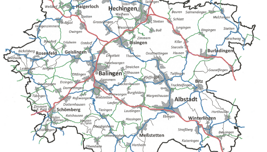 Übersicht Zollernalbkreis Übersicht Zollernalbkreis