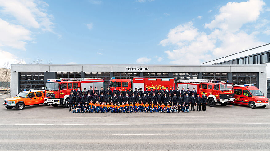 Einsatzabteilung Schömberg mit Jugendfeuerwehr und Kindergruppe 2022